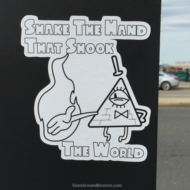 shake the hand that shook the world