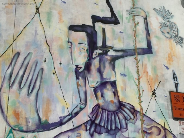 big hand man wall mural chinatown boston