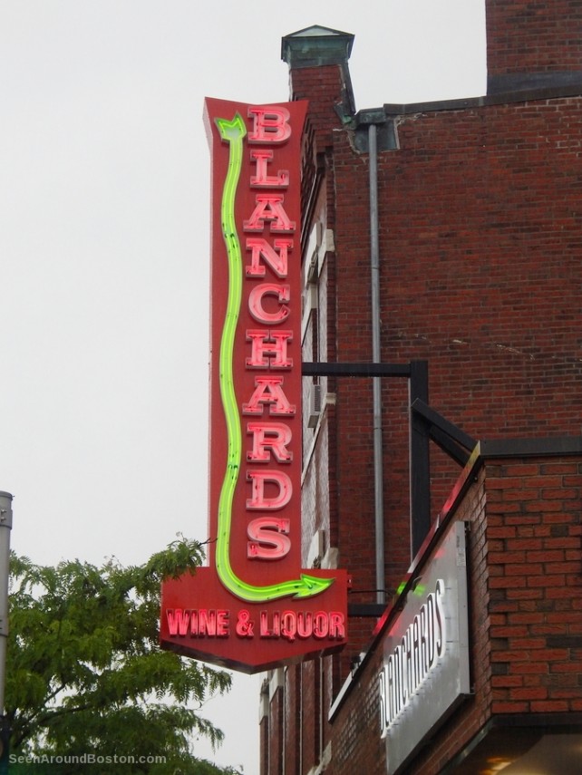 blanchards vintage neon sign, jamaica plain boston