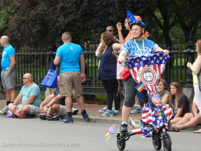 trike at boston pride parade