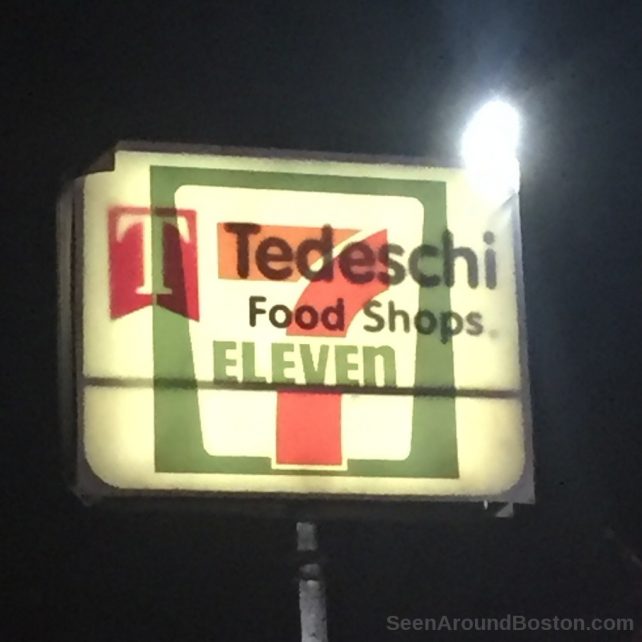 Tedeschi 7-Eleven Store Sign in Boston